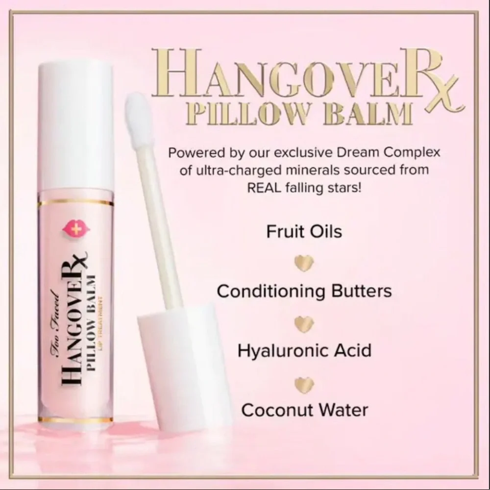 Too Faced Hangover Pillow Balm Lip Treatment Mango Kiss